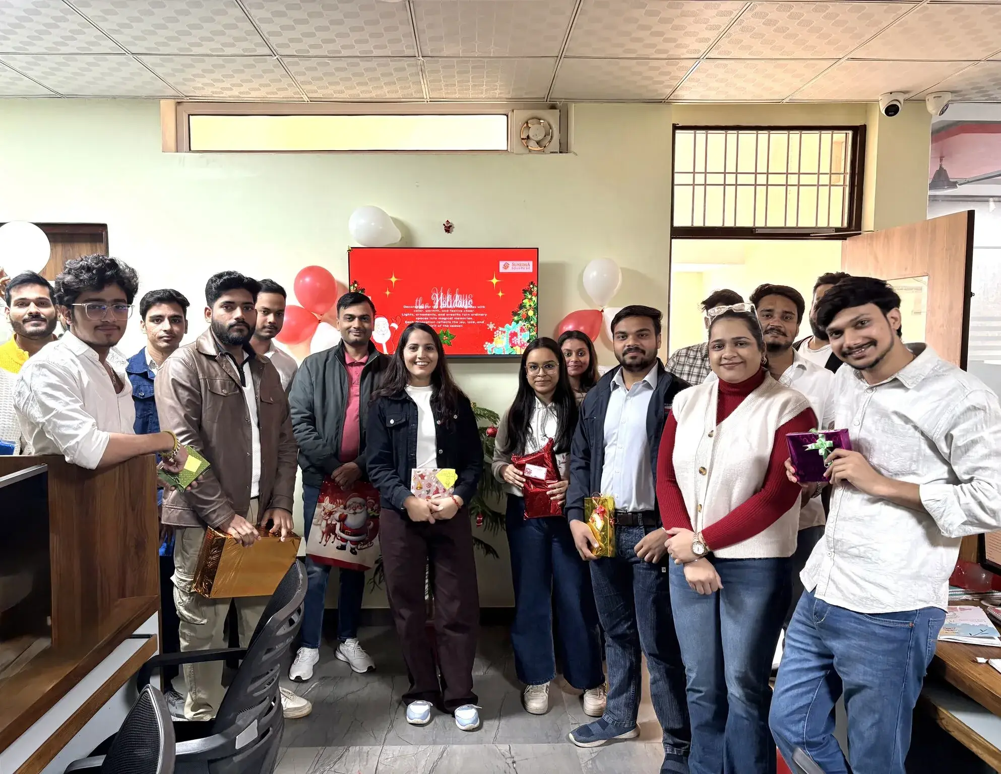Team collaboration at Sumedha Softech