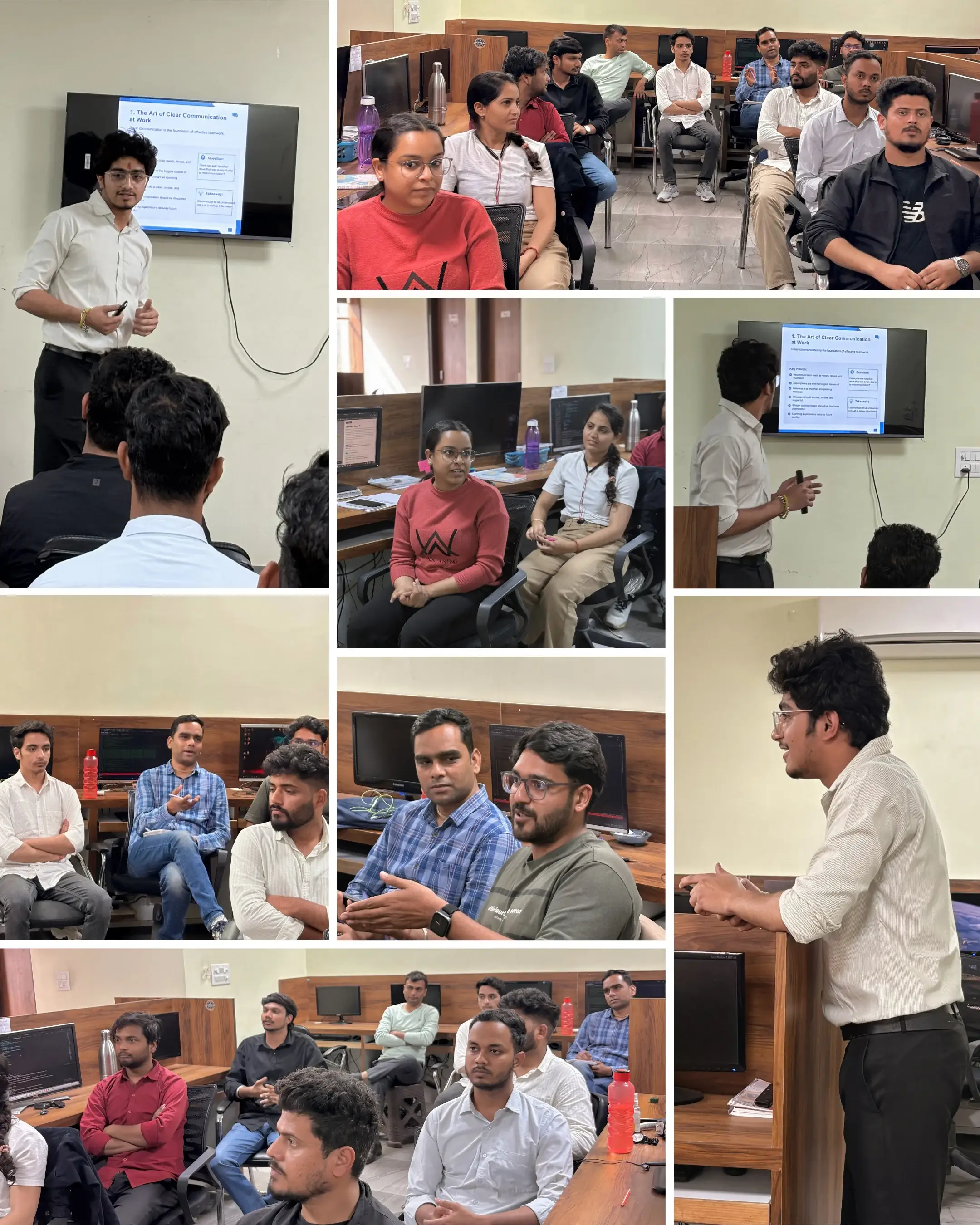 Brainstorming sessions at Sumedha Softech